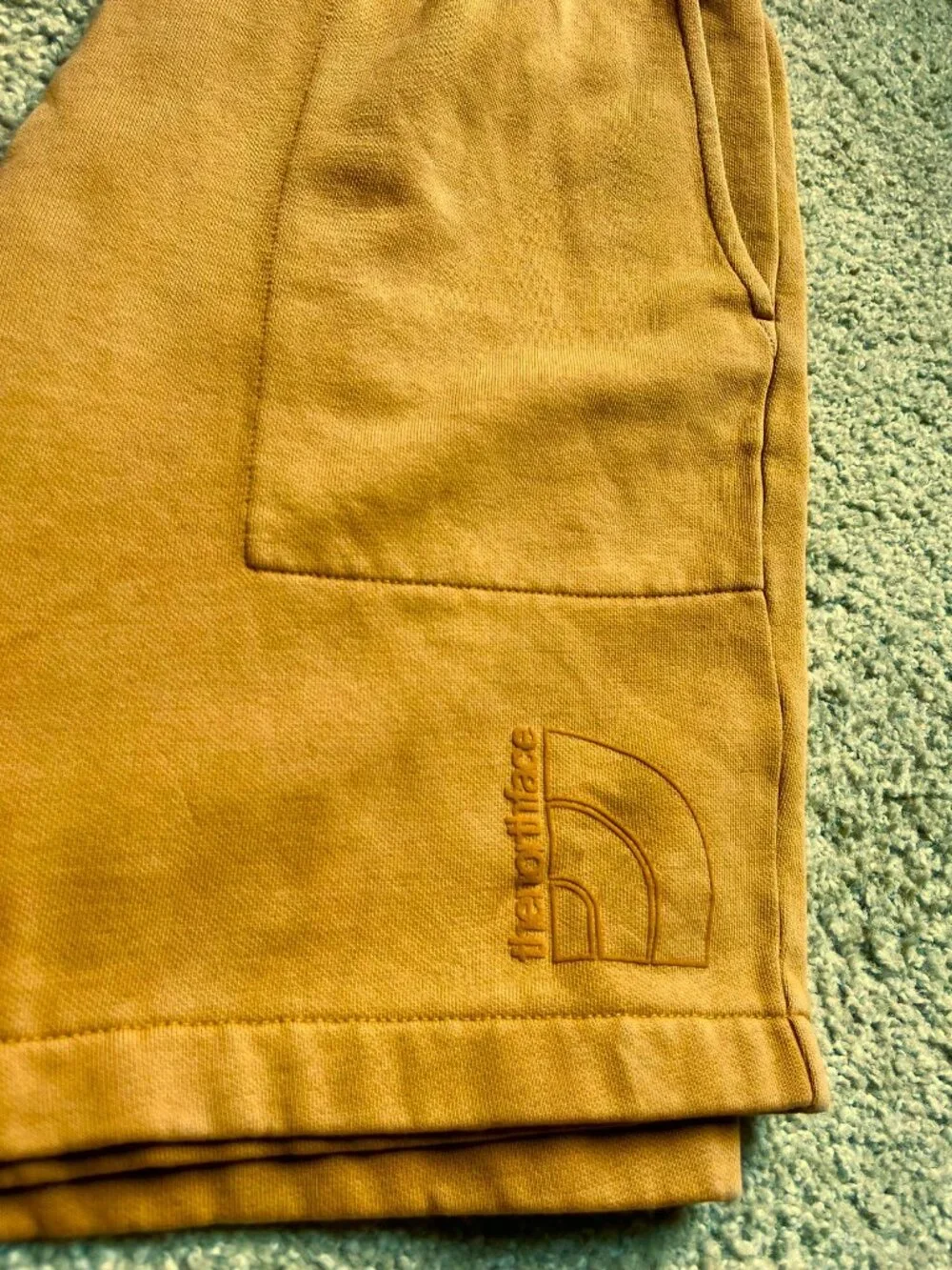 The North Face Men's Shorts, Excellent Condition, Faded Mustard Brown